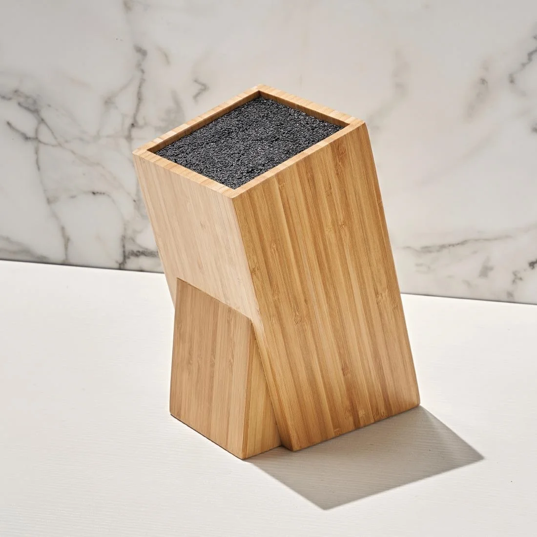 Vogue Wooden Universal Knife Block - Image 3
