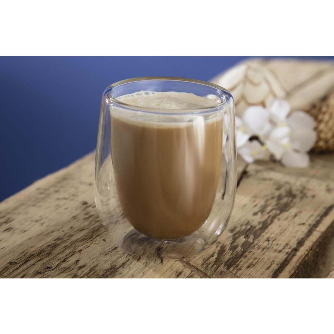 Utopia Double Walled Latte Glass 270ml