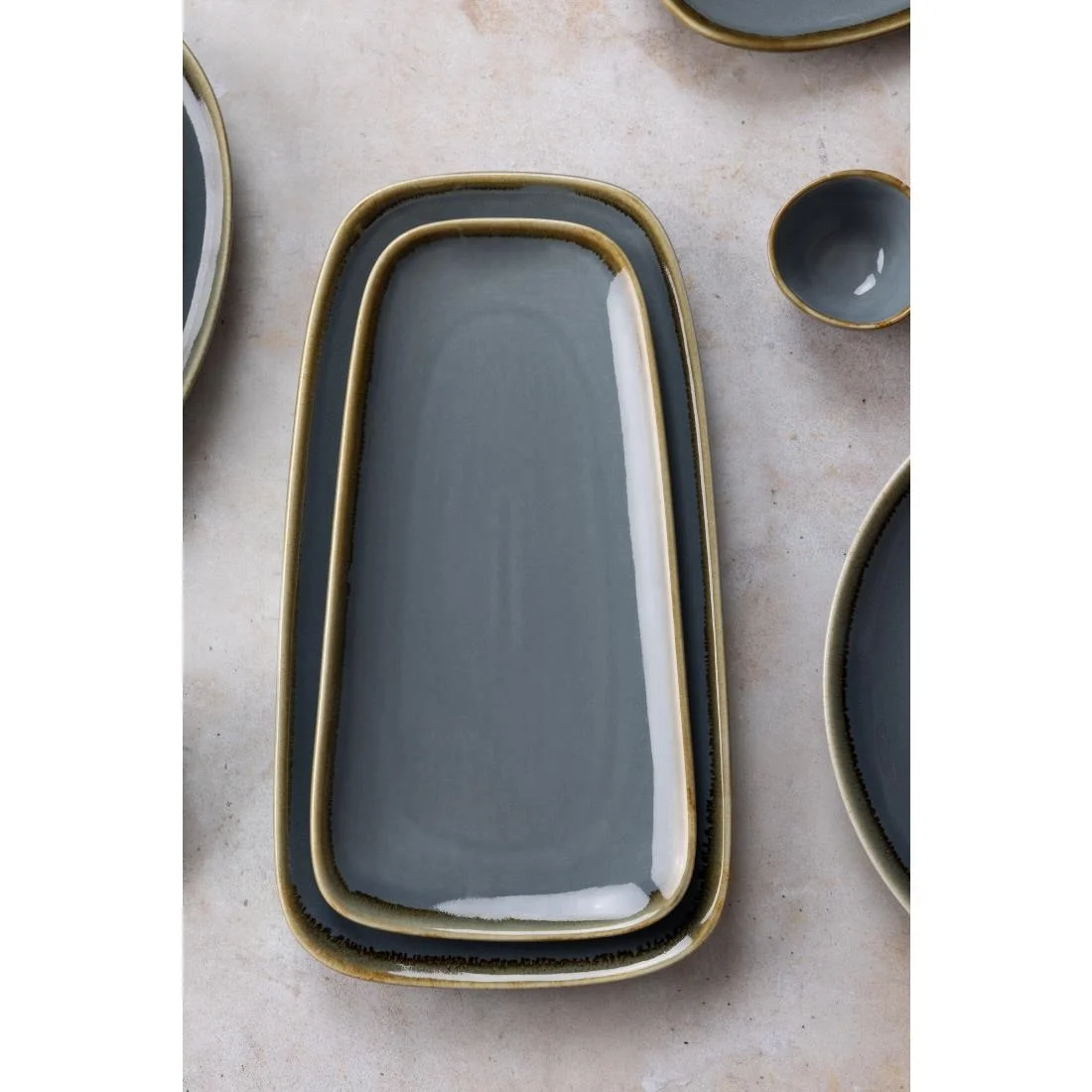 Olympia Kiln Platter Ocean 295mm - Image 7