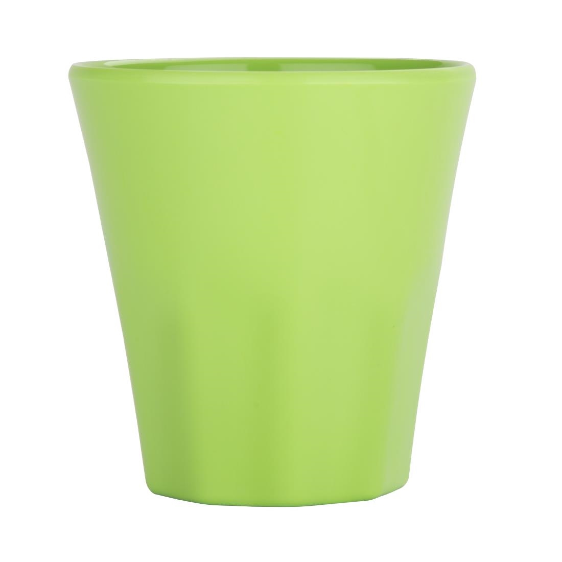 Kristallon Melamine Plastic Tumbler Green 290ml