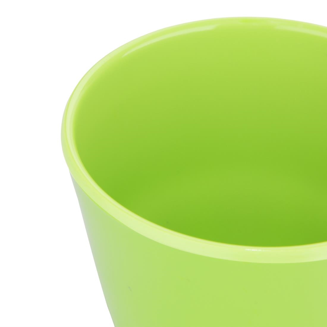 Kristallon Melamine Plastic Tumbler Green 290ml