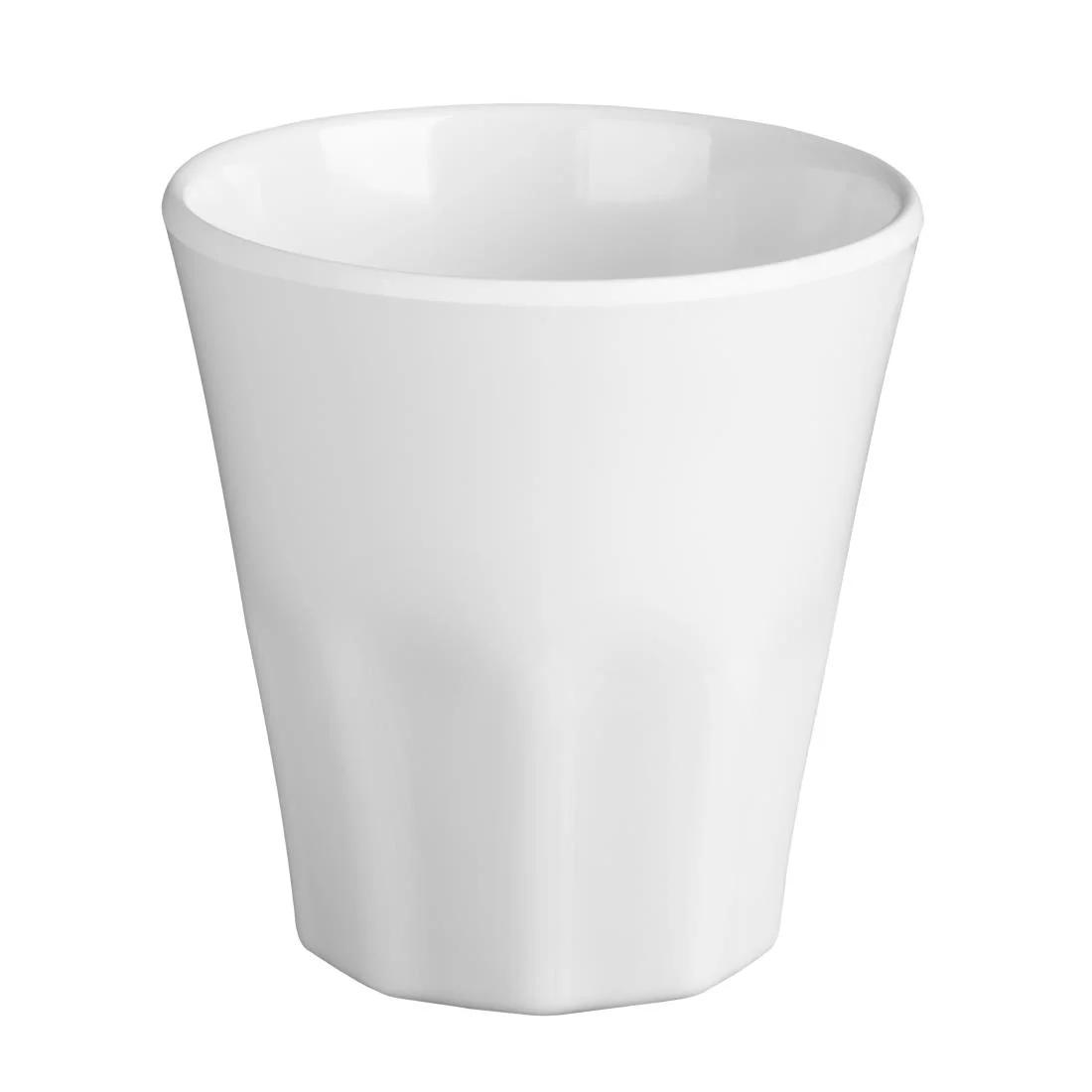 Kristallon Melamine Plastic Tumbler White 290ml - Image 2