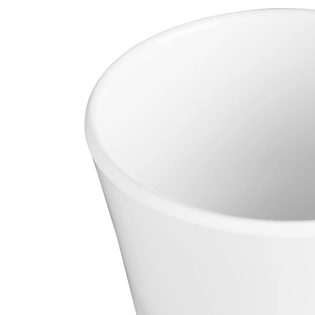 Kristallon Melamine Plastic Tumbler White 290ml - Image 3