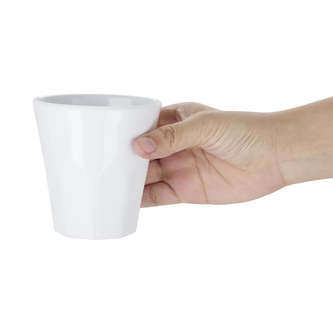 Kristallon Melamine Plastic Tumbler White 290ml - Image 4