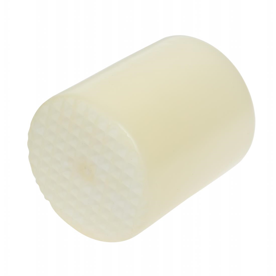 Ivory Pillar Short 3inch Candle