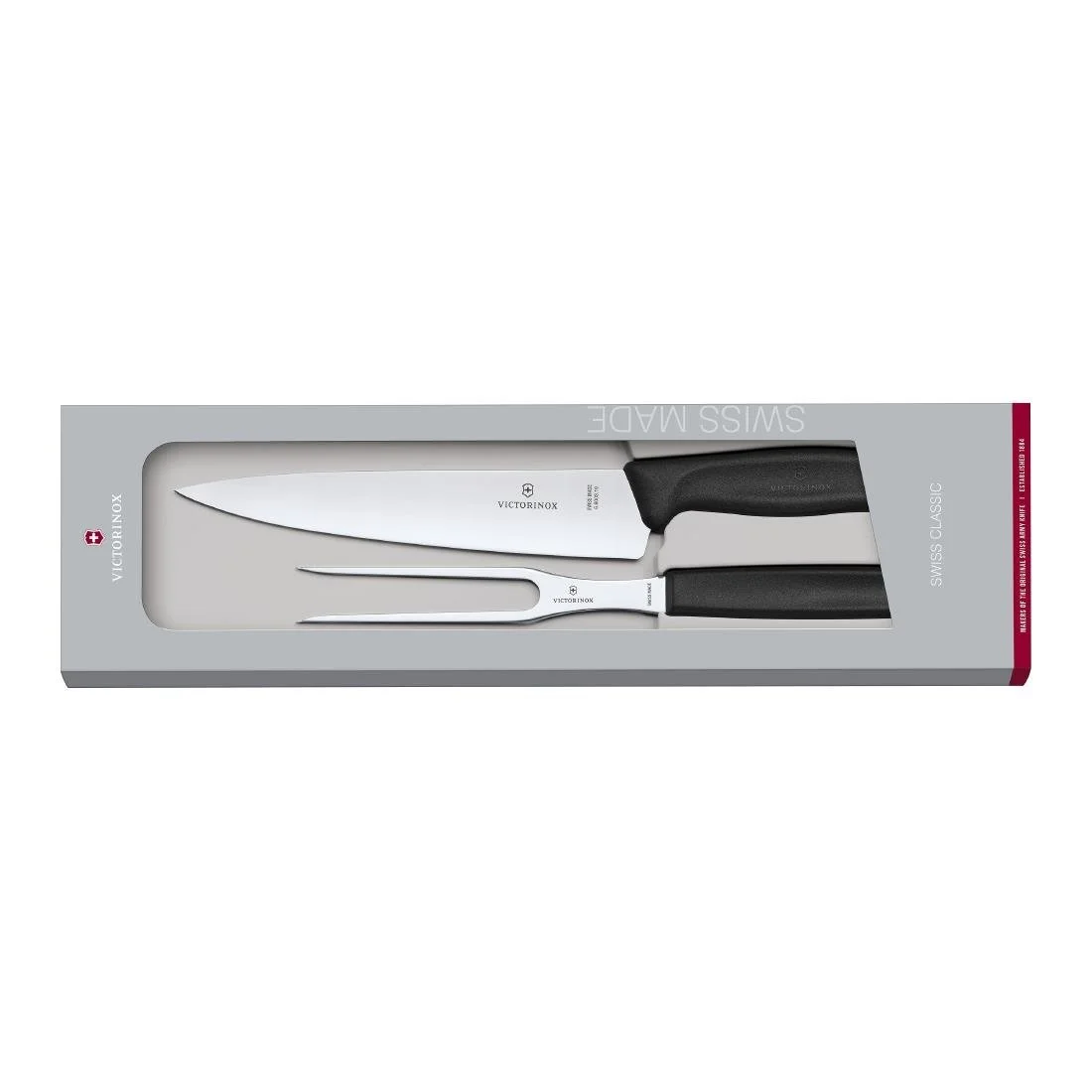 Victorinox Swiss Classic Carving Knife and Fork Set - Image 3