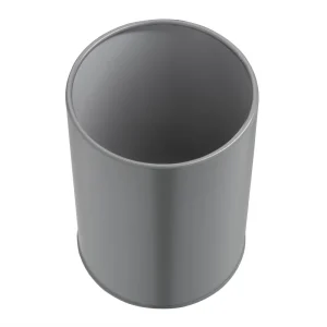 Olympia Galvanised Utensil Tin Grey