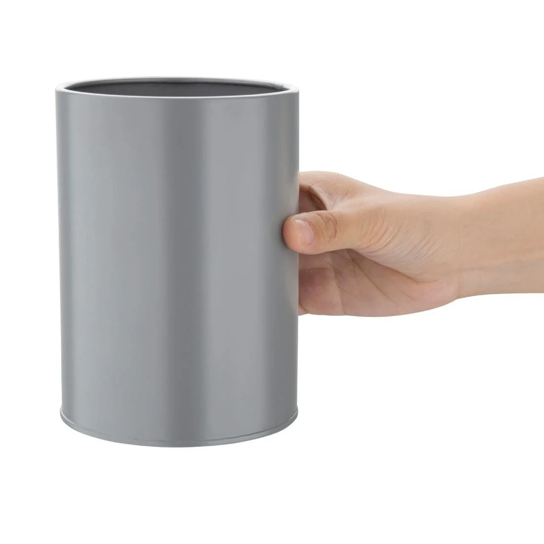 Olympia Galvanised Utensil Tin Grey - Image 2