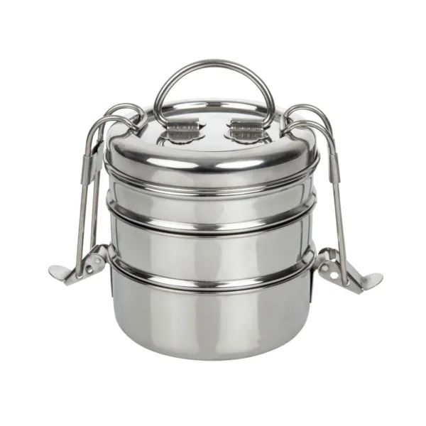 Utopia 3 Tier Tiffin Tin 115mm 