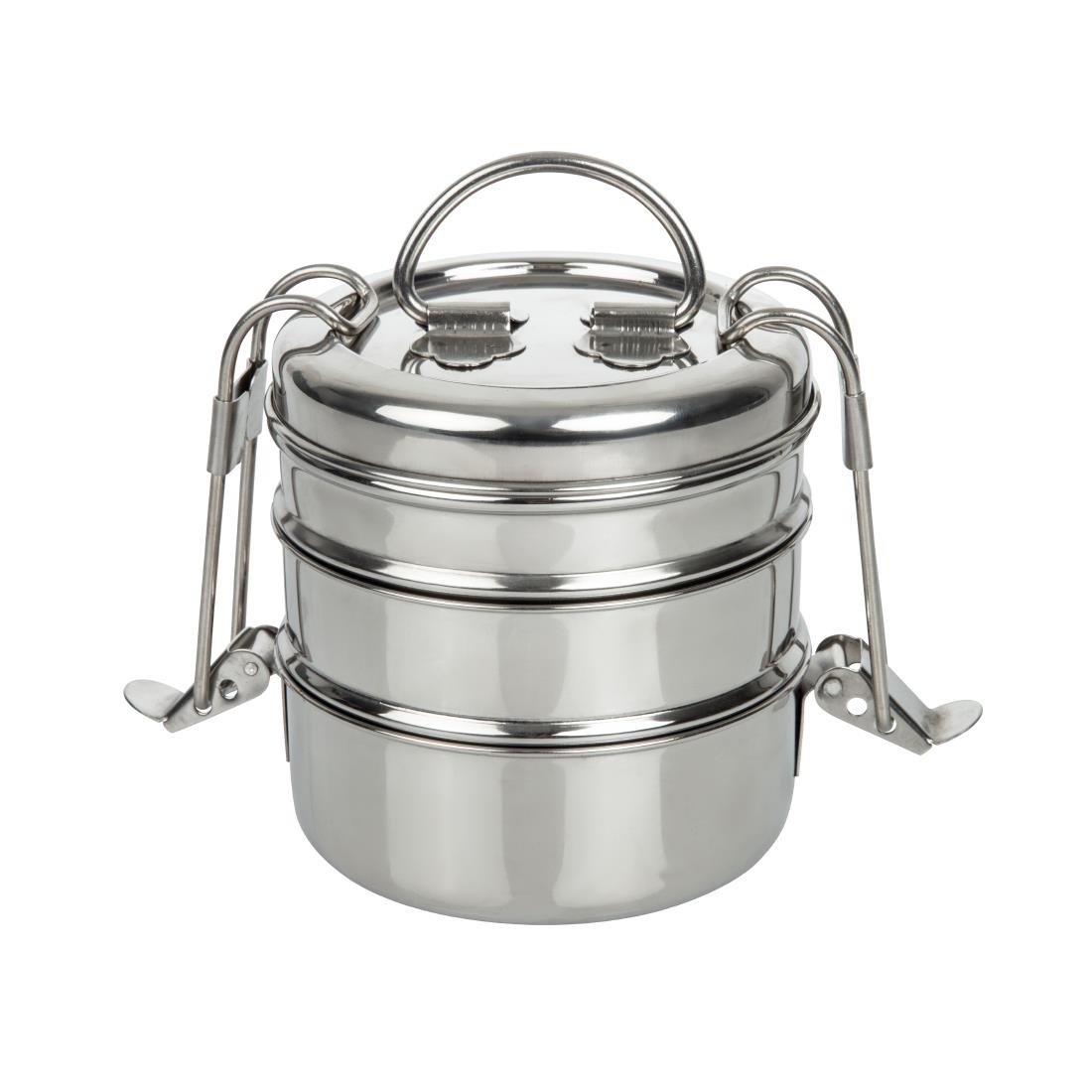 Utopia 3 Tier Tiffin Tin 115mm