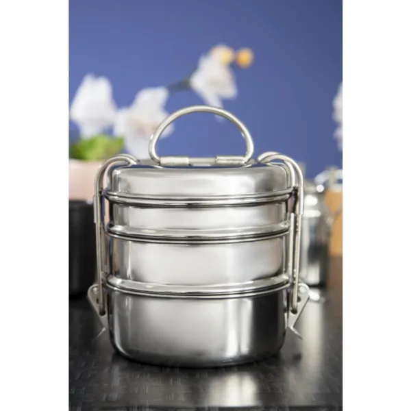 Utopia 3 Tier Tiffin Tin 115mm 