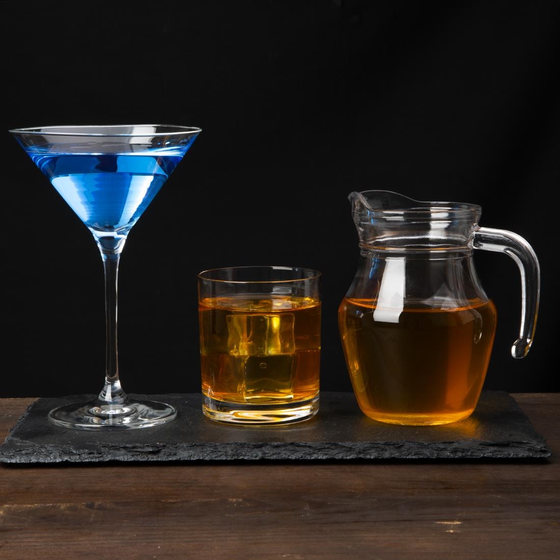 Olympia Campana One Piece Crystal Martini Glass 260ml