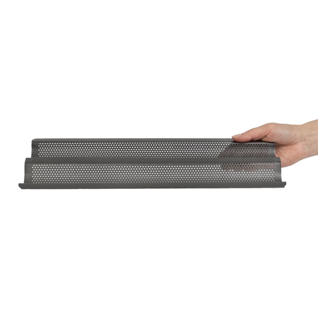 Masterclass Crusty Bake Non Stick Baguette Tray