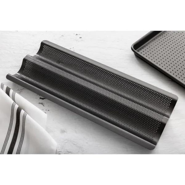 Masterclass Crusty Bake Non Stick Baguette Tray