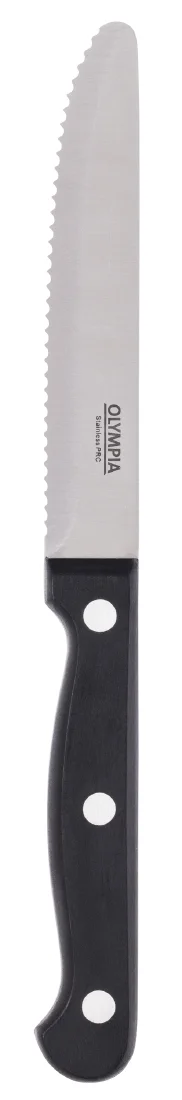 Olympia Rounded Steak Knife Black (12 Pack) - Image 2