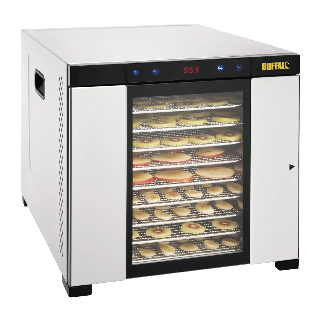 Buffalo 10 Tray Stainless Steel Food Dehydrator - Image 3