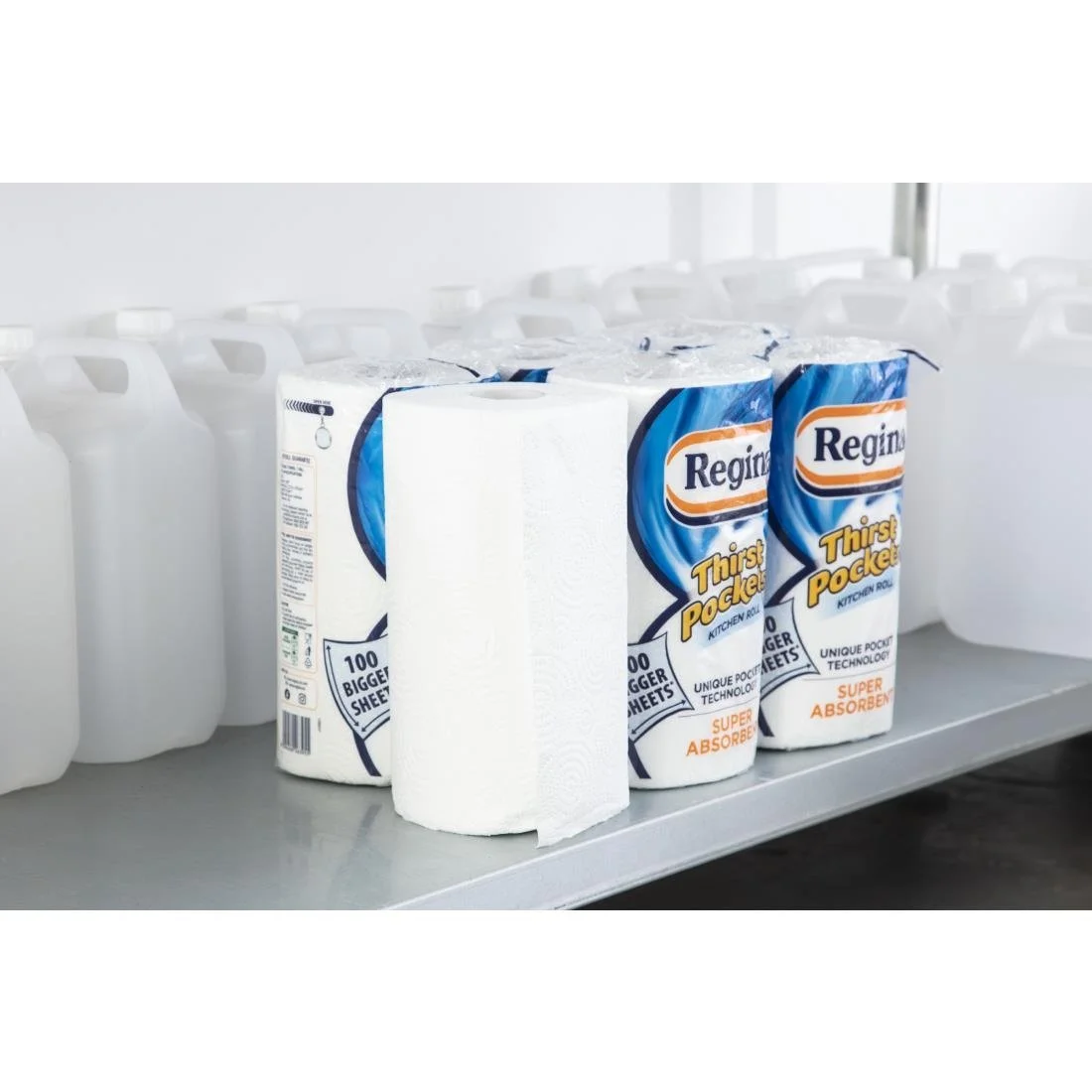 Regina Thirst Pockets Kitchen Roll White 2-Ply 22.9m (6 Pack) - Image 7