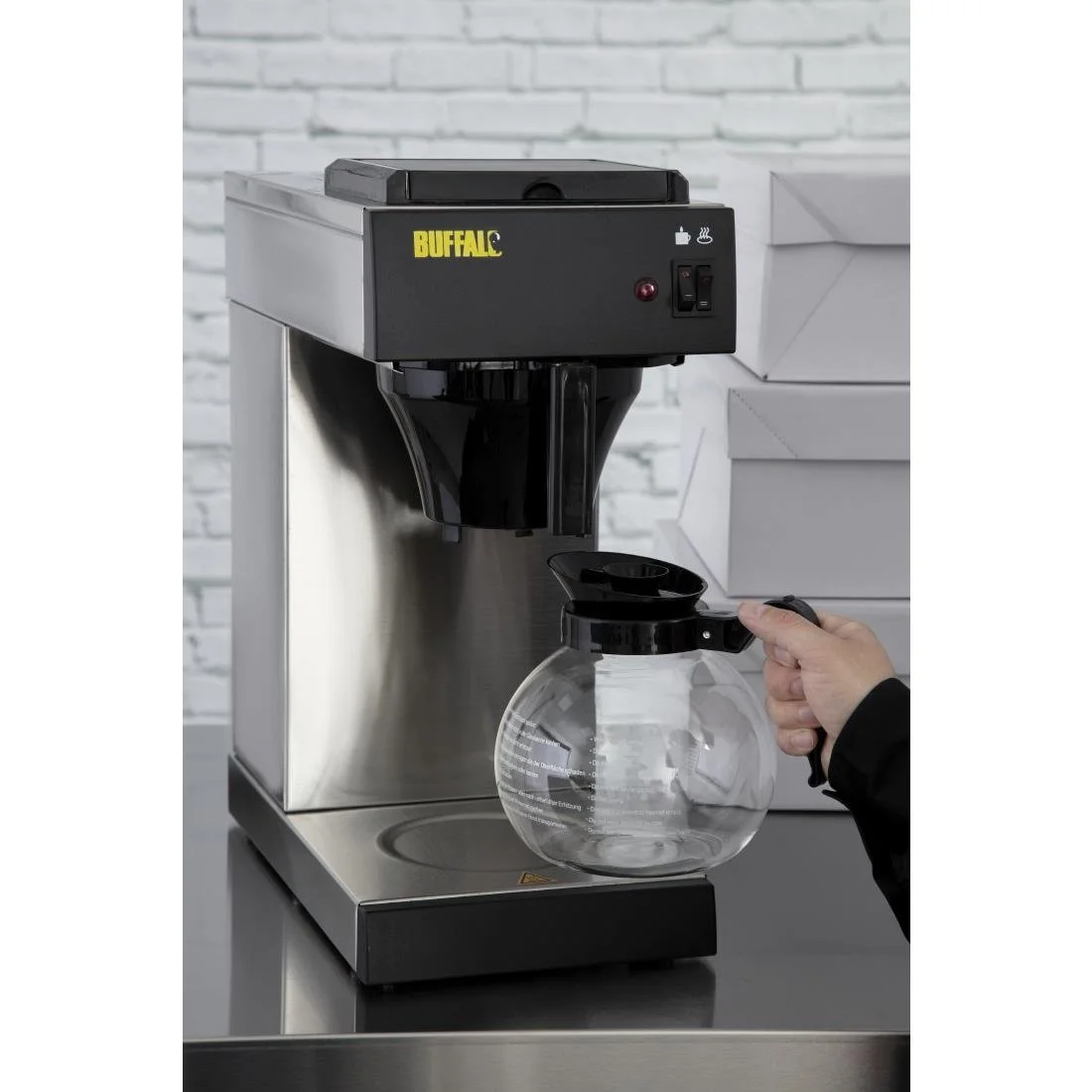 Buffalo Manual Fill Filter Coffee Machine - Image 7