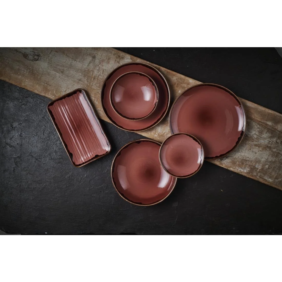 Dudson Harvest Coupe Bowls Plum 184mm (12 Pack) - Image 3