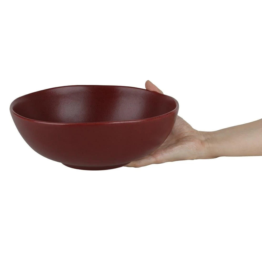 Olympia Build-a-Bowls Deep Bowls Red 225mm (4 Pack) - Image 3