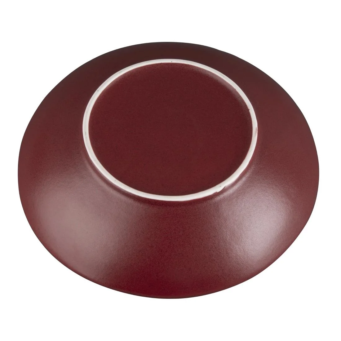 Olympia Build-a-Bowls Flat Bowls Red 250mm (4 Pack) - Image 2