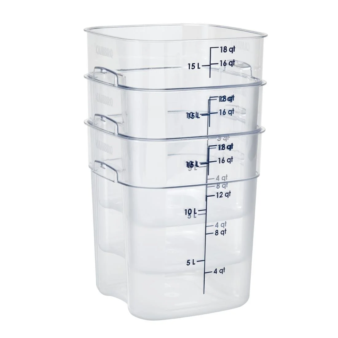 Cambro FreshPro Camsquare Food Storage Container 17.2Ltr - Image 3