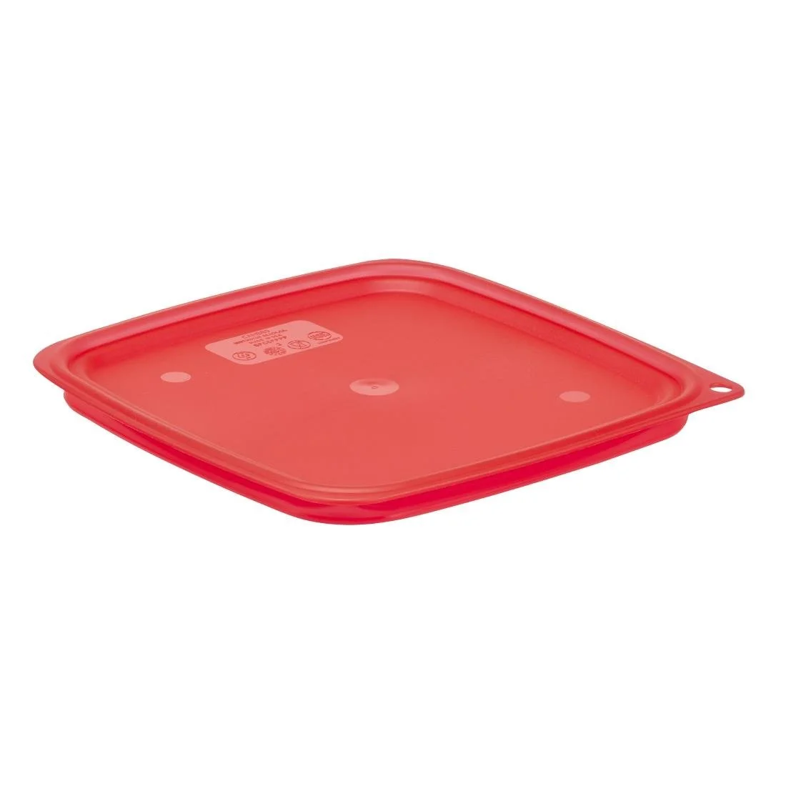 Cambro FreshPro Red Cover 220x220mm - Image 1