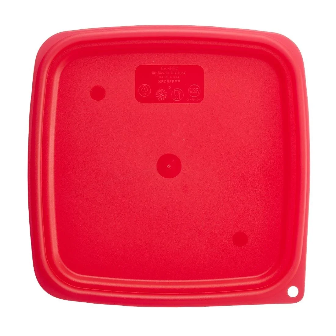 Cambro FreshPro Red Cover 220x220mm - Image 7