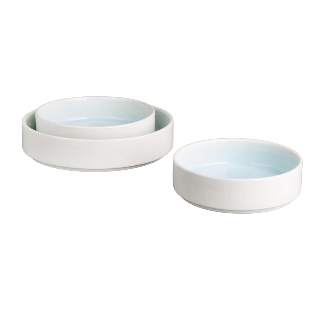 Olympia Fondant Stacking Bowls Aqua 215mm (4 Pack) - Image 5