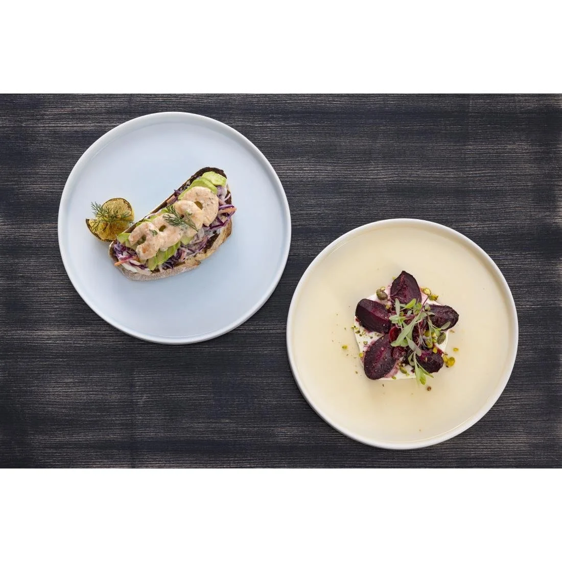 Olympia Fondant Plates Lemon 270mm (4 Pack) - Image 2