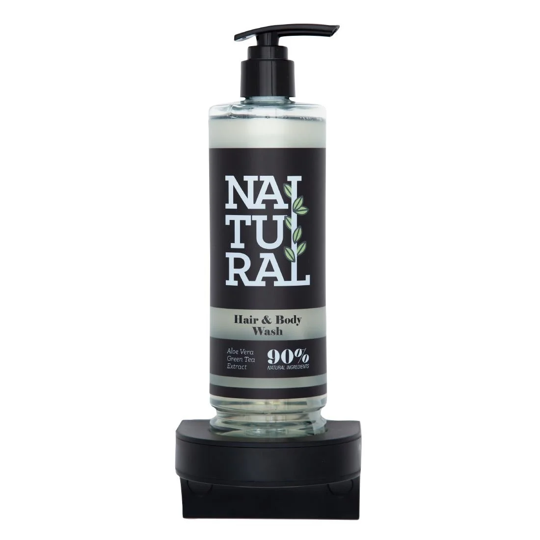 Hotel Complimentary 90% Natural Range Single Magnetic Wall Bracket 400ml - Image 2