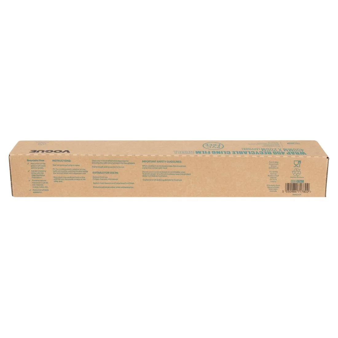Vogue Wrap450 Eco Cling Film Refill (Pack of 3) - Image 3