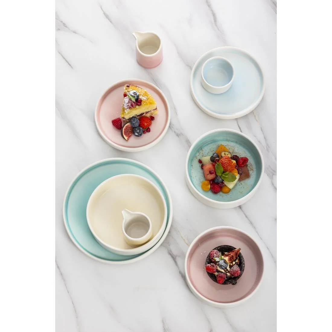 Olympia Fondant Stacking Bowls Lemon 215mm (4 Pack) - Image 7