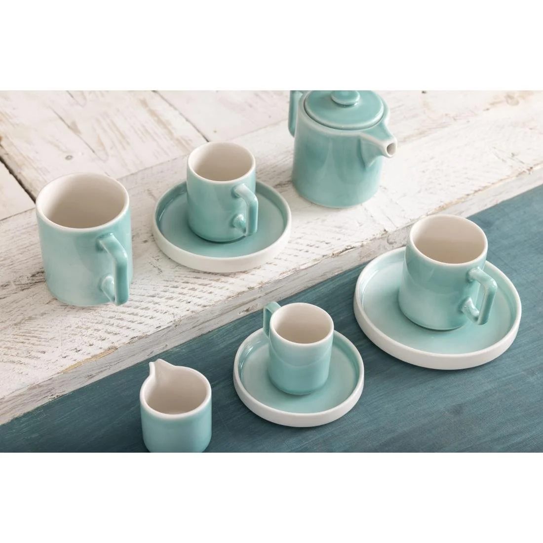 Olympia Fondant Mugs Mint 340ml (6 Pack) - Image 5
