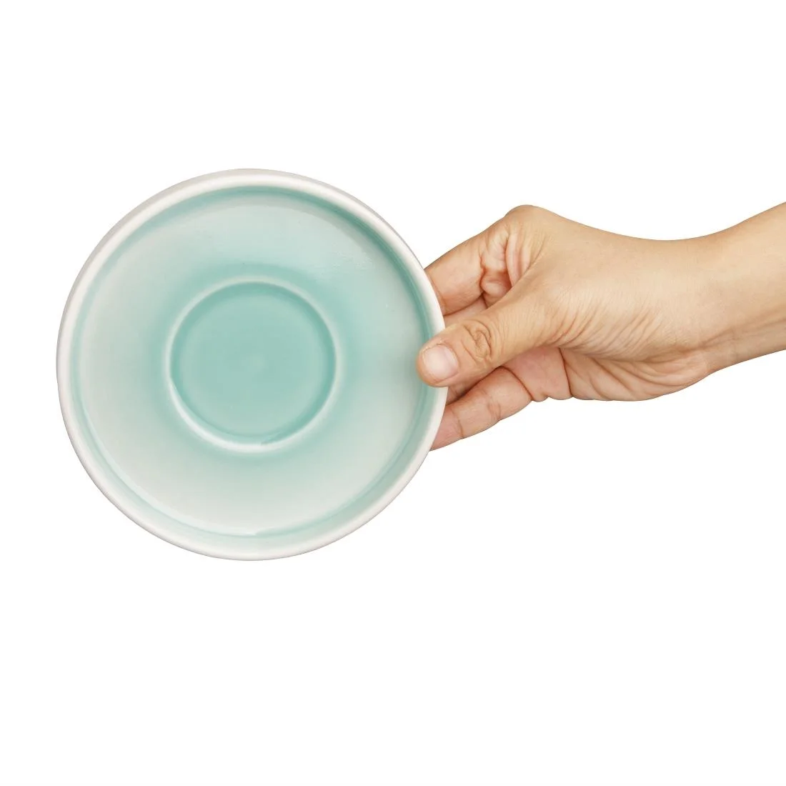 Olympia Fondant Saucers Mint 136mm (6 Pack) - Image 6