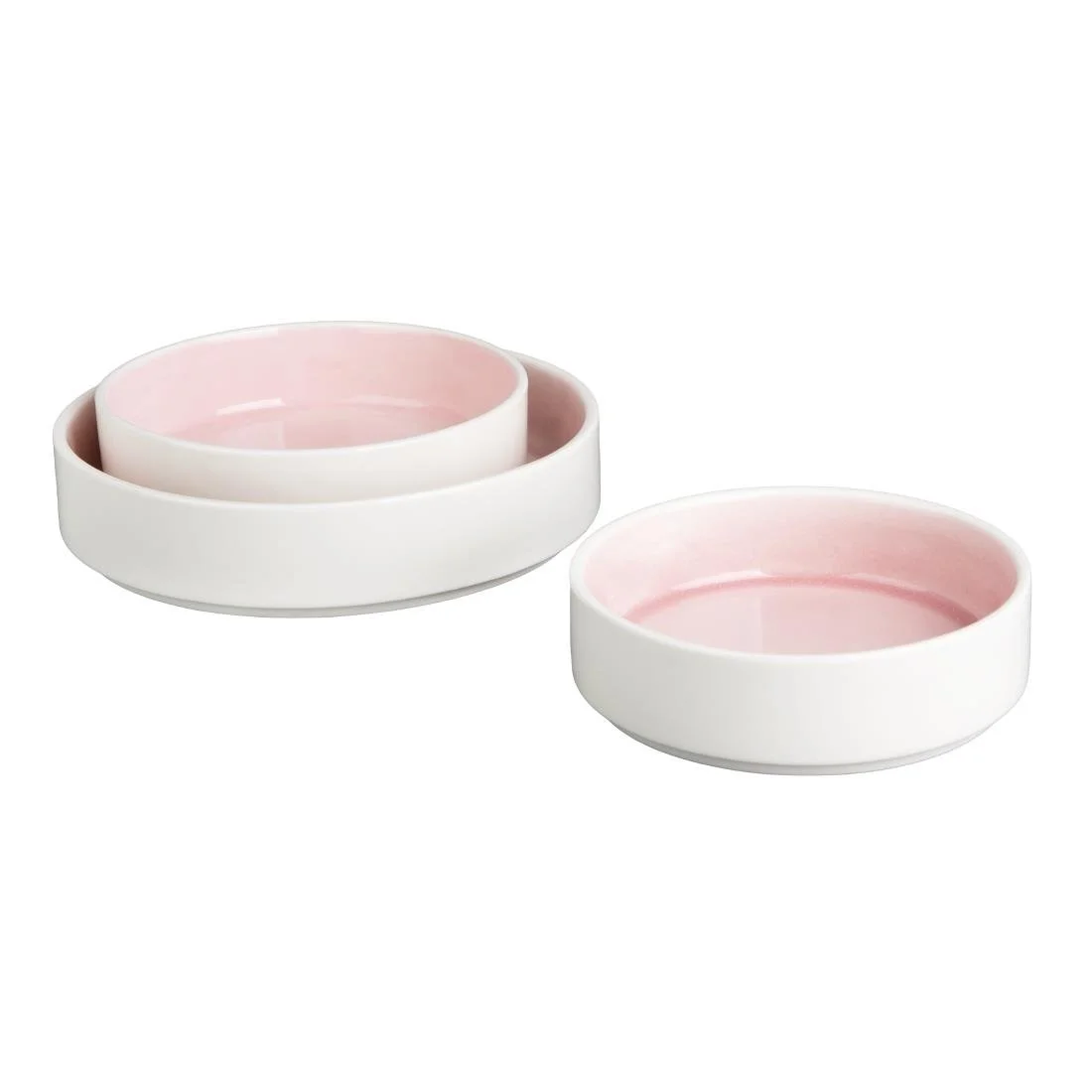 Olympia Fondant Stacking Bowls Pink 215mm (4 Pack) - Image 7