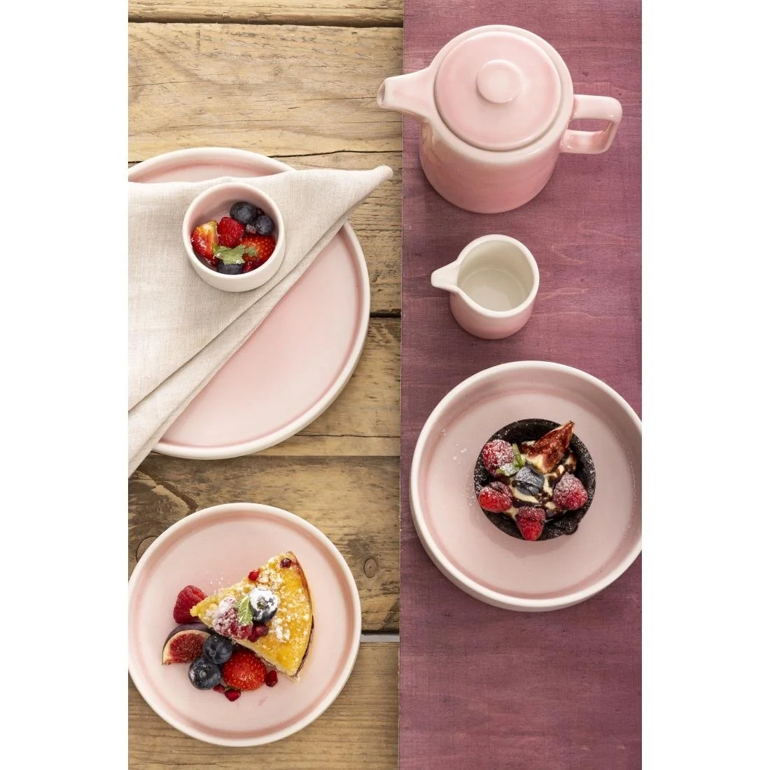 Olympia Fondant Plates Pink 156mm (6 Pack) - Image 10