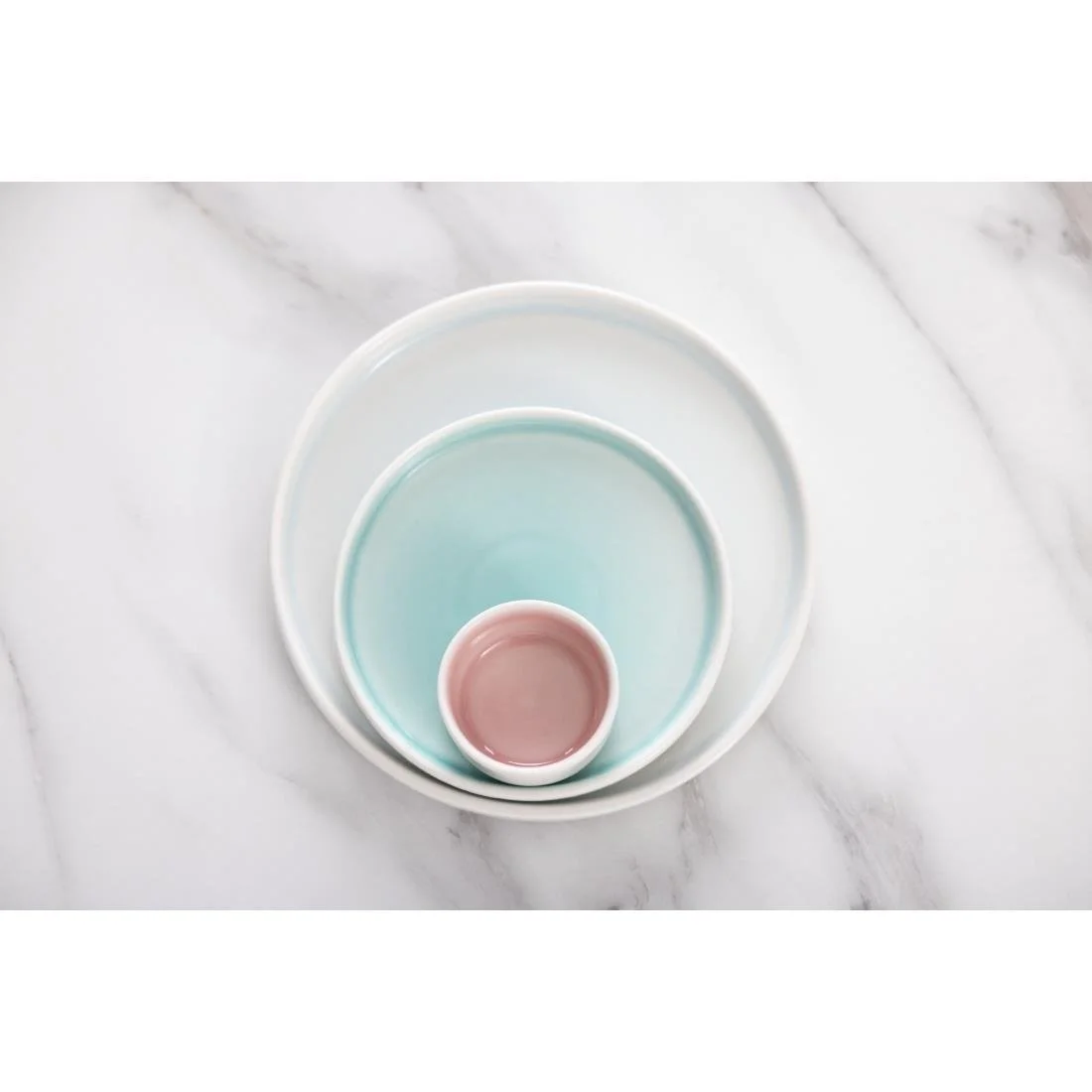 Olympia Fondant Plates Aqua 215mm (6 Pack) - Image 8