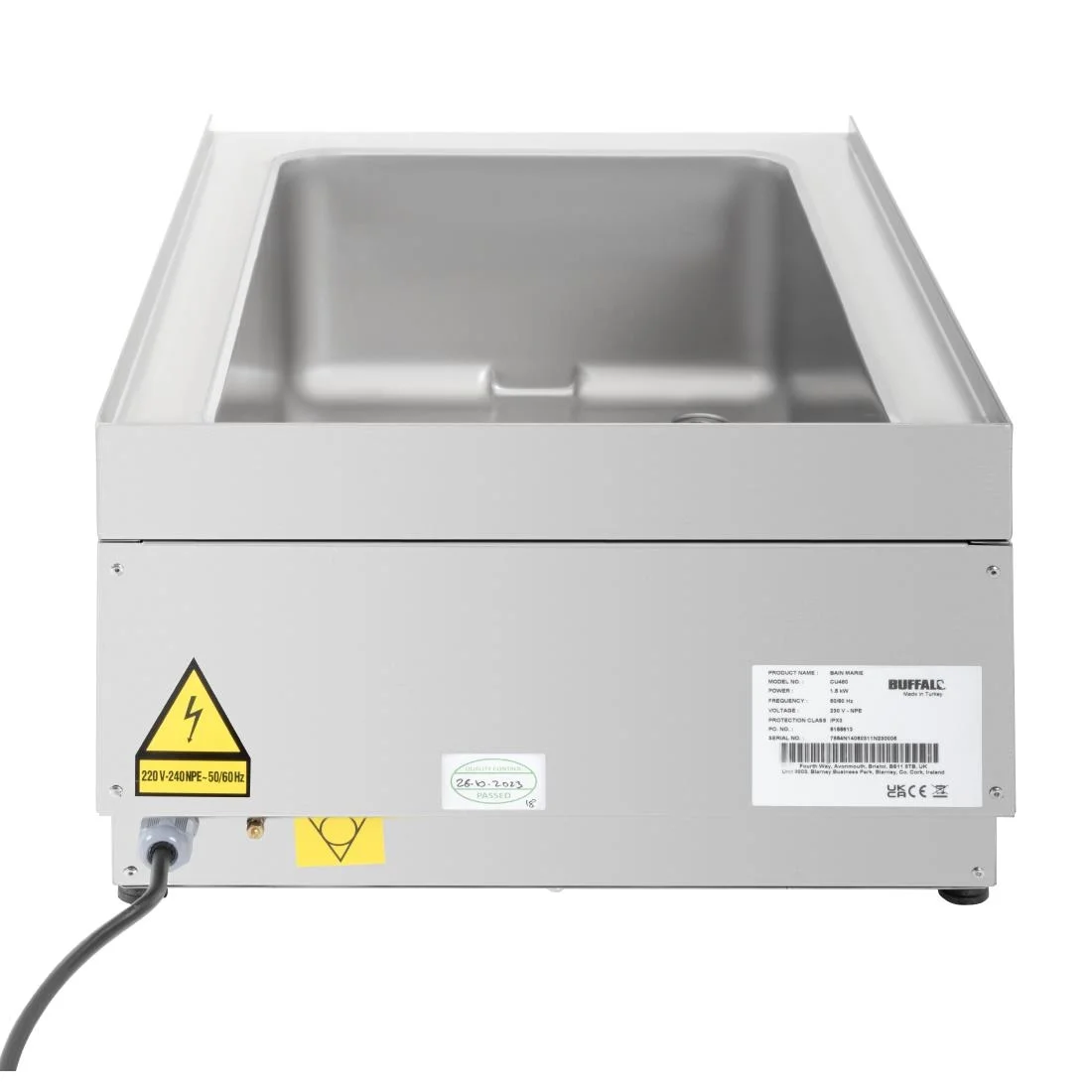 Buffalo 600 Series Bain Marie - Image 5