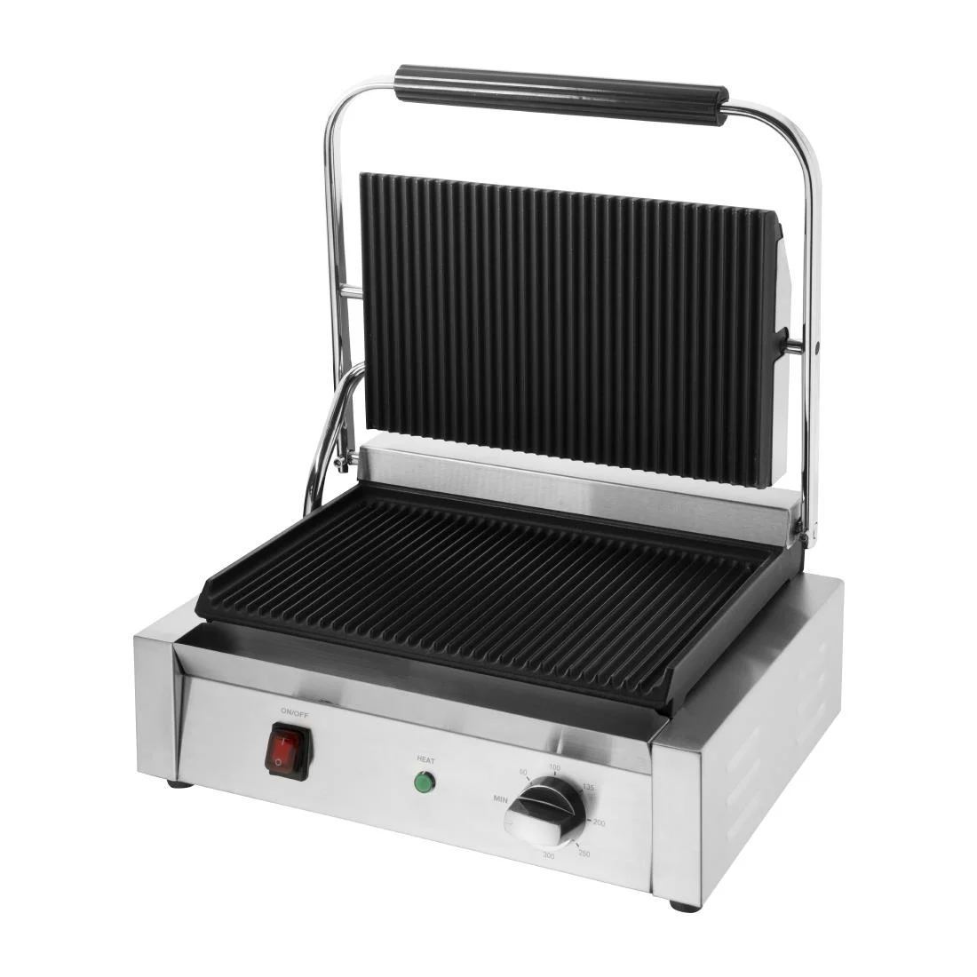 Buffalo Bistro Large Ribbed Contact Grill - Image 5