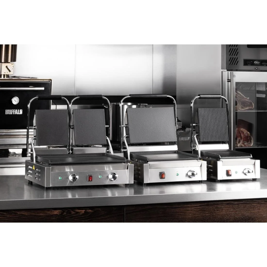 Buffalo Bistro Large Contact Grill - Image 3