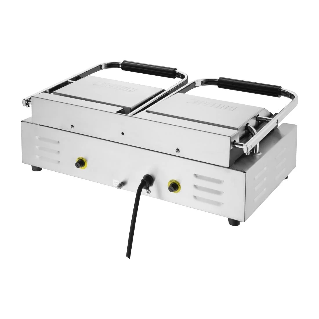 Buffalo Bistro Double Ribbed Contact Grill - Image 7