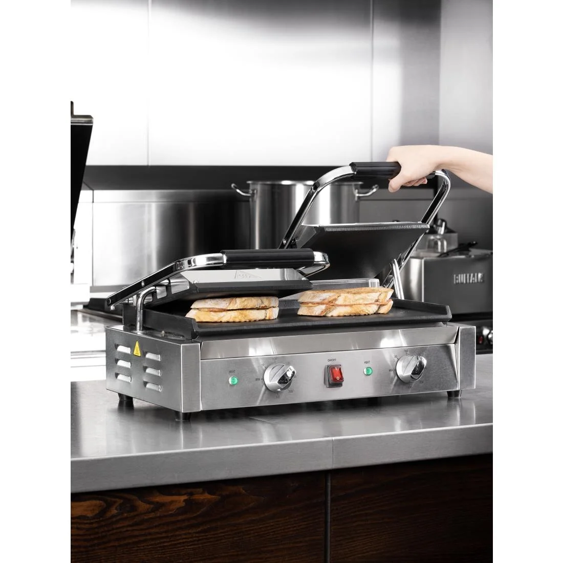 Buffalo Bistro Double Contact Grill - Image 13
