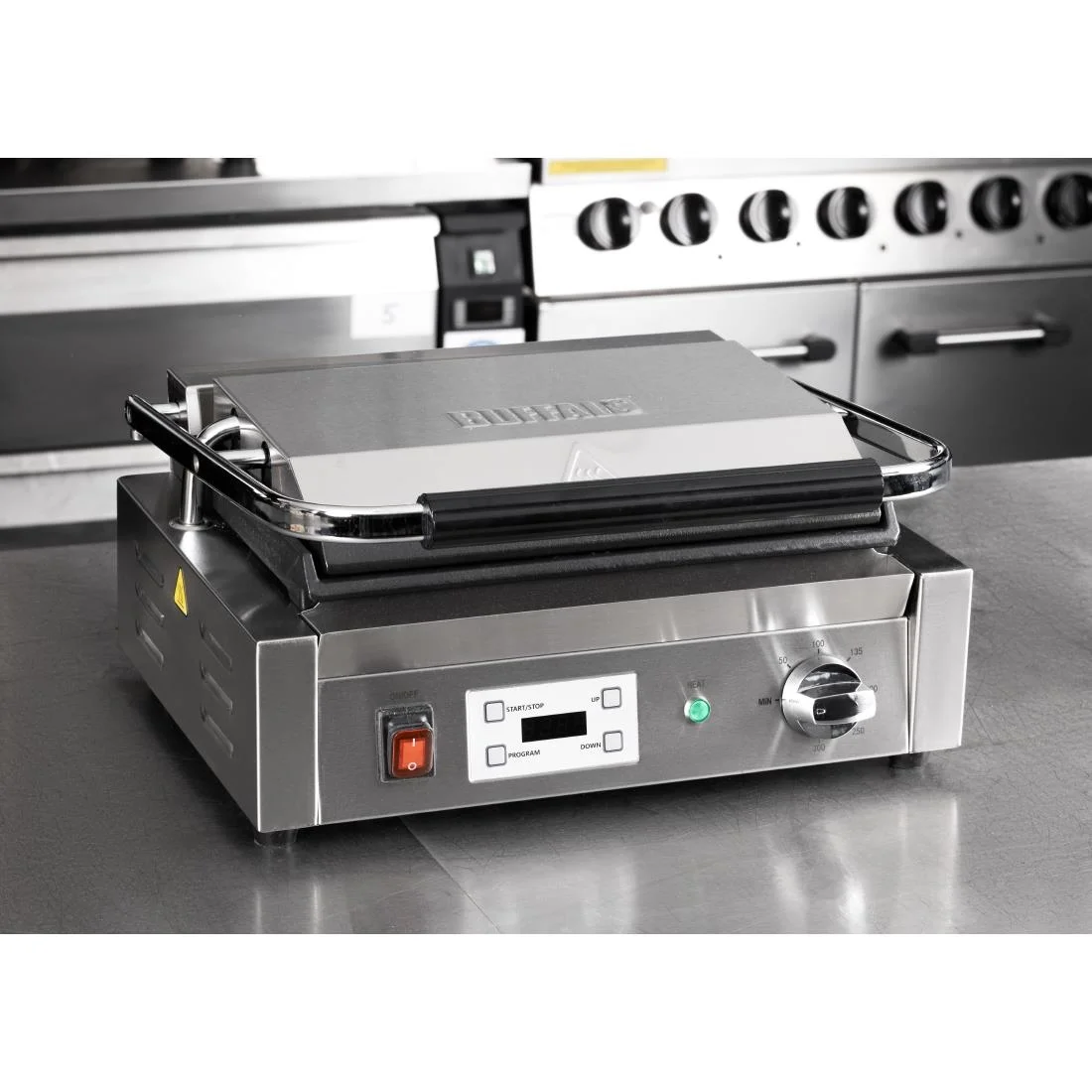 Buffalo Extra Large Contact Grill Single Flat Plate - Image 8