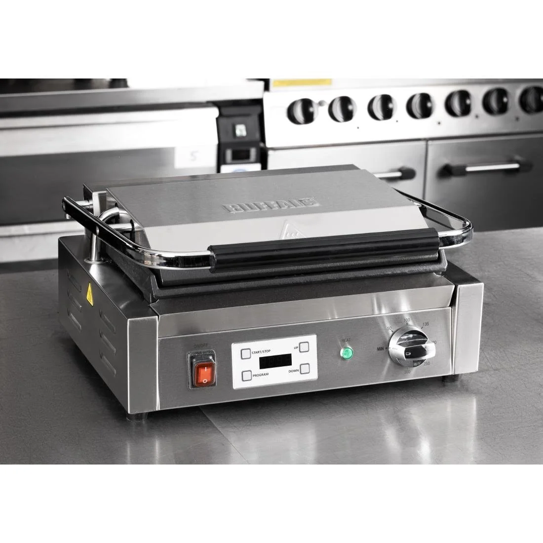 Buffalo Extra Large Contact Grill Single Flat Plate - Image 8