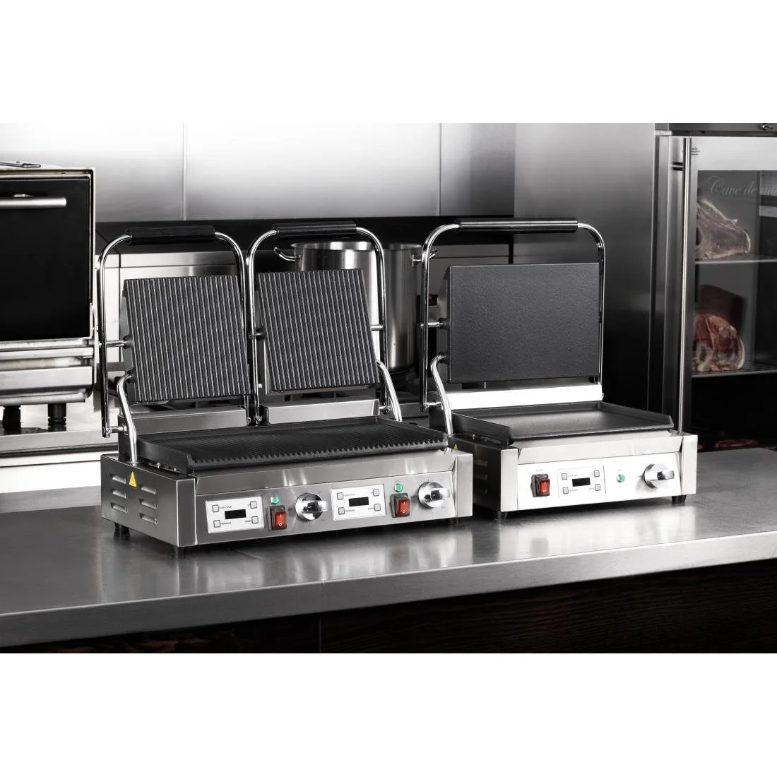 Buffalo Extra Large Contact Grill Single Flat Plate - Image 13