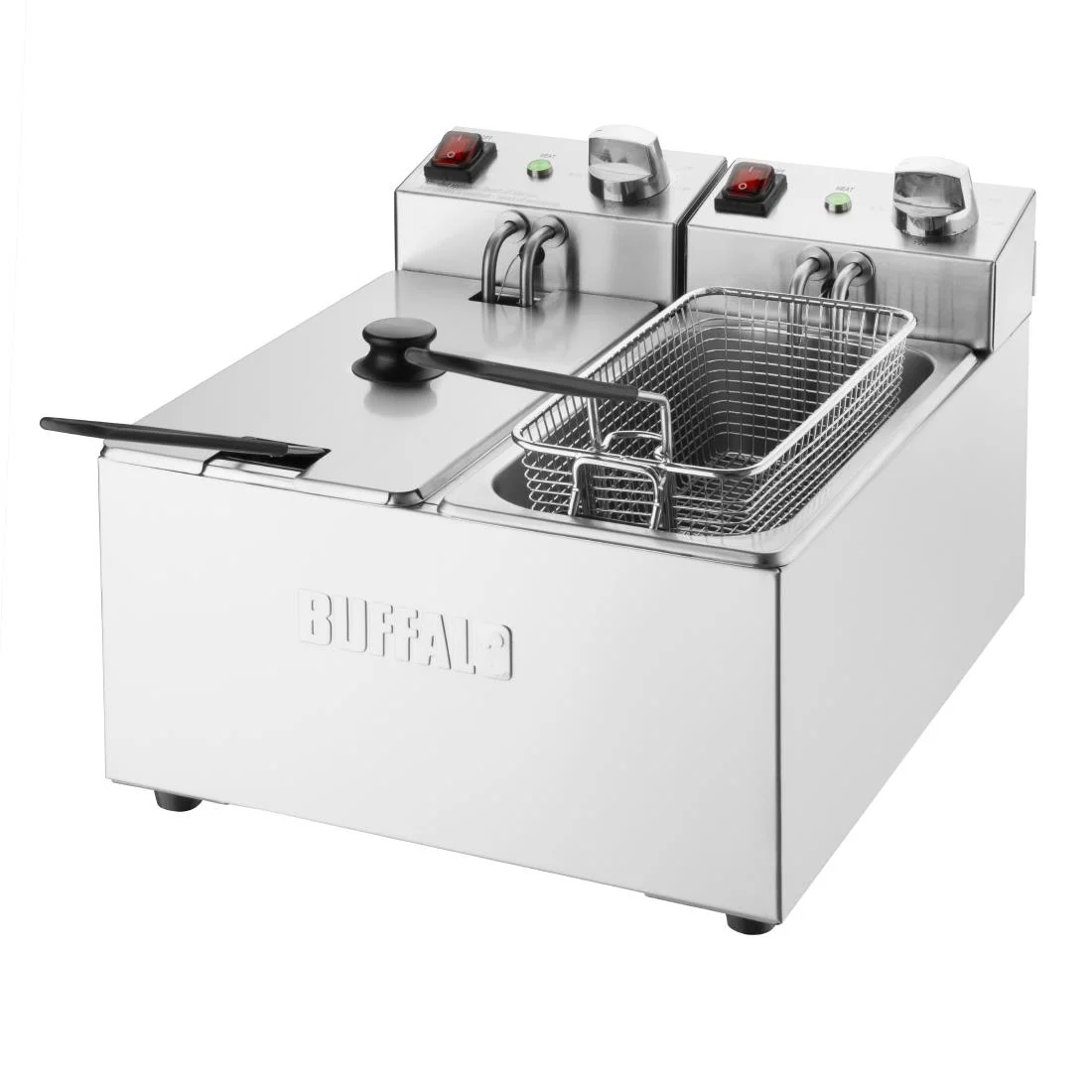 Buffalo Countertop Electric Fryer 2x3Ltr - Image 6