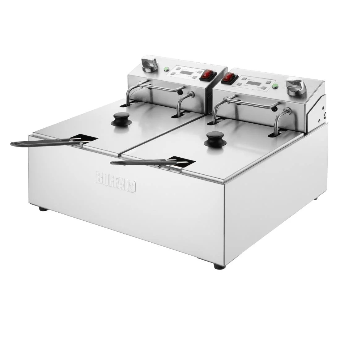 Buffalo Electric Fryer with Timer 2x5Ltr - Image 4