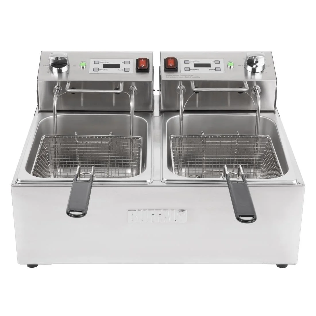 Buffalo Electric Fryer with Timer 2x5Ltr - Image 9