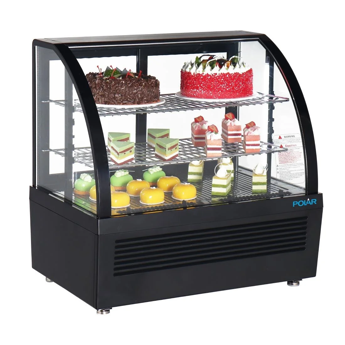 Polar Chilled Food Display 100Ltr, Black, A Energy Efficiency - Image 4